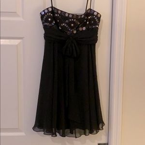 Little Black strappy dress